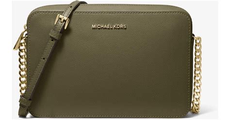 grey michael kors crossbody bag|michael kors olive green bag.